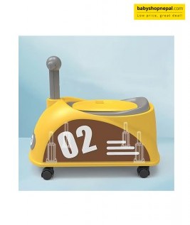 Multi-Functional Baby Potty Training Seat & Ride-On Toy Car, Potty Training, Cute Baby Toilet Seat 3