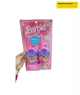 Barbie Walkie Talkie, Kids Communication Toy 3