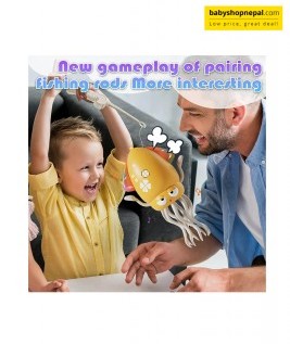 Electric Dancing Squid Toy With LED Lights and Music Dancing Interactive Toy, Electric Dancing and Crawling Octopus Toy 5