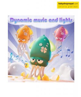 Electric Dancing Squid Toy With LED Lights and Music Dancing Interactive Toy, Electric Dancing and Crawling Octopus Toy 9