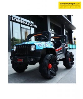 Electric Ride on Jeep, Battery Operated Jeep, Parental Remote Control Jeep for Kids.-1