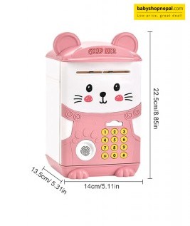 Electric Password Piggy Bank Music Saving Box 9