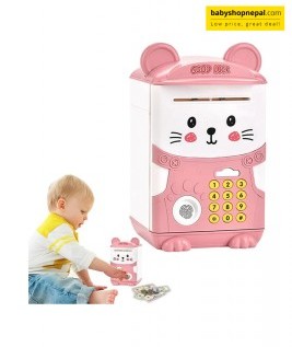 Electric Password Piggy Bank Music Saving Box 6
