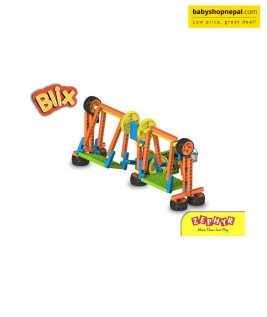 Blix Amusement Park, Motorized Engineering System, Age 7+ DIY STEM Toys, Building & Construction Set For Boys & Girls-2