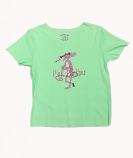 Green summer T-shirt-1