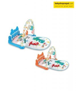 Multifunction Gym Piano Rack with Rattle Instrument, Musical Keyboard Fitness Piano Toys for Infant Babies New Born & Toddlers  7