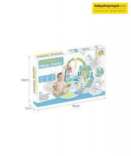 Children Pedal Piano, Baby Music Pedal Piano Fitness Equipment Climbing Mat Toy 4
