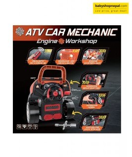 Motor Master Engine Workshop and Drive Simulator Play Set 14