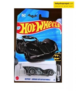 Hot Wheels Batman Arkham Asylum Batmobile, Die-Cast Car-1