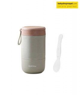 WARMER CAN 430ML, Insulated Stainless Steel Thermal Lunch Box With a Leak Proof Screw Cap 6