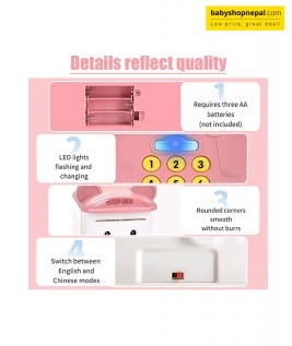 Electric Password Piggy Bank Music Saving Box 13