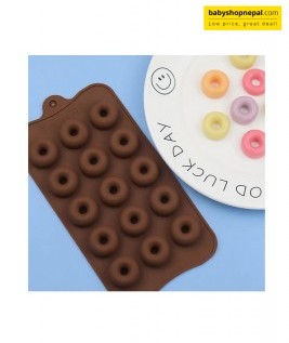 3D Mini Donuts Silicone Chocolate Molds, Silicone Mold Baking Tools, Non-Sticky Soap, Candy, Gummy, Cake, Chocolate Baking Molds  7