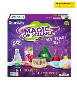 Smartivity Magic of Science Experiment Kit for Boys & Girls Age 4-8| Birthday Gift | Kids Safe Physics & Chemistry Kit | STEM Educational Fun Toys 3