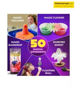 Smartivity Magic of Science Experiment Kit for Boys & Girls Age 4-8| Birthday Gift | Kids Safe Physics & Chemistry Kit | STEM Educational Fun Toys-2