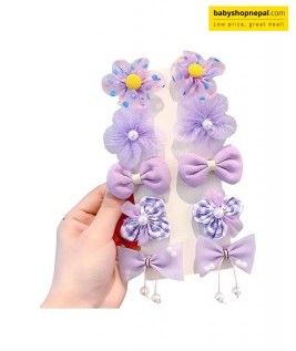 Baby Bow Hair Clip &ndash; Cute Fabric Bowknot Hair Accessory for Girls-1