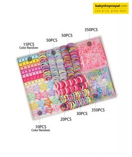875-Piece Kids Hair Accessories Box &ndash; Assorted Hair Clips, Hair Bands & Hair Ties for Girls 5