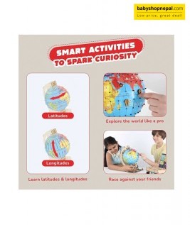 Smartivity Globe TROTTERS | Augmented Reality, STEAM, Educational, DIY Fun Toy | Construction Based Activity Game For Kids 8-14 5