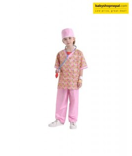 Nurse Costume for Kids, Halloween Cosplay Career Day Kids Performance Nursing Costumes 4