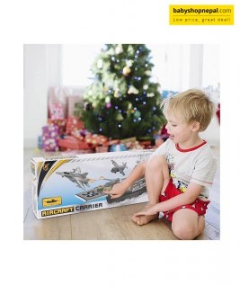 33-Inch Aircraft Carrier Mega Playset - Ultimate Military Battle Set for Boys with Realistic Battleship, Fighter Jets, Toy Soldier Figures, Military Vehicles for Kids Imaginary Pretend Play  8