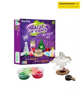 Smartivity Magic of Science Experiment Kit for Boys & Girls Age 4-8| Birthday Gift | Kids Safe Physics & Chemistry Kit | STEM Educational Fun Toys-1