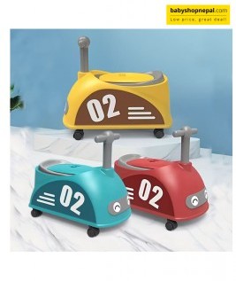 Multi-Functional Baby Potty Training Seat & Ride-On Toy Car, Potty Training, Cute Baby Toilet Seat 8
