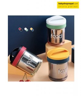 LUNCH BOX 2`S, Vacuum Insulated Stainless Steel Food Jug Jar -1