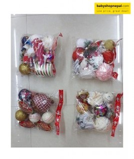 Christmas Ball Ornaments Classic Decorative Items for Holiday Trees & Festive Displays 1