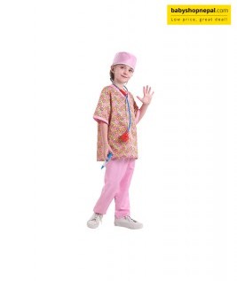 Nurse Costume for Kids, Halloween Cosplay Career Day Kids Performance Nursing Costumes 5
