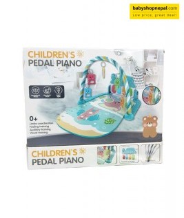 Children Pedal Piano, Baby Music Pedal Piano Fitness Equipment Climbing Mat Toy 8