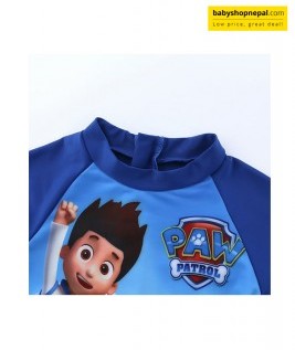Paw Patrol Boys Swimsuit, One Piece Swimming Costume  4