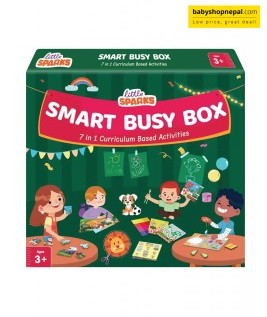 Smartivity Little Sparks 7 In 1 Smart Busy Box Learning Kit For Kids Age 3,4,5 Gift Toy For Boys & Girls-1