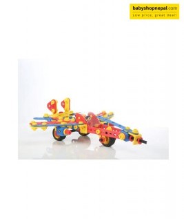 MECHANIX AVIONIX PLANES-3 | A Plastic Engineering System For Creative Kids | Age 3+ | 15 Models | DIY STEM Toys | Construction Set For Boys & Girls 3