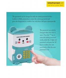 Electric Password Piggy Bank Music Saving Box 12