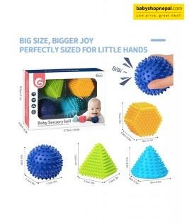 Baby Sensory Ball, Massage Stress Relief Sensory Ball, Multi Sensory Ball 6