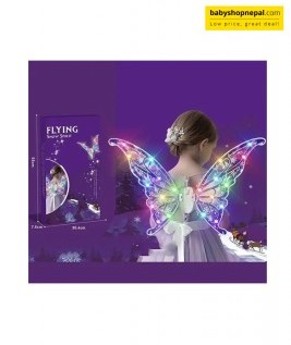 Flying Snow Spirit Fairy Wings, Butterfly Wings Moving Glowing 3