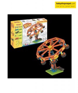 Blix Amusement Park, Motorized Engineering System, Age 7+ DIY STEM Toys, Building & Construction Set For Boys & Girls-1