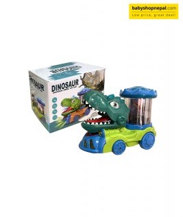 Dinosaur Universal Wheel Toy Car With Auto Movements, Sounds, And Lights 3