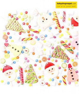 Christmas Themed Silicone Chocolate Molds, Non-Sticky Baking Chocolate Molds 3