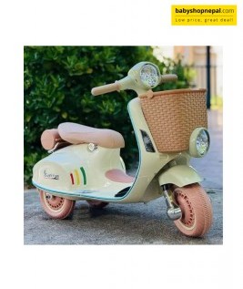Electric Early Education Scooter, Ride On Bike, Baby Battery Operated Scooter for Kids-1