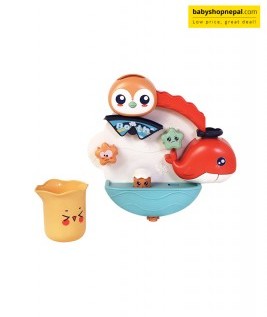 Bath Fun Pour and Play Penguin Toy, Baby Toy Penguin  4