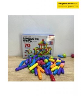 Magnetic Stick 70 Piece, Magnetic Stick Building Set 4