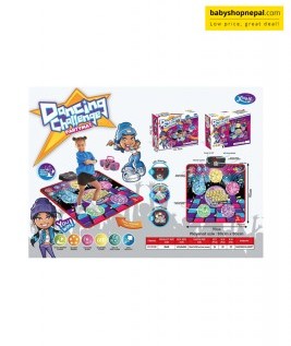 Electronic Light-Up Dancing Challenge Mat &ndash; Interactive Arcade-Style Music & Game Pad for Kids-1
