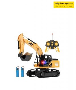 Remote Control 5 Channel Construction Excavator Toy 1:24 Scale  6