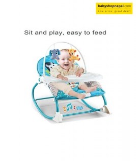 MULTIFUNCTIONAL BABY CARDLE CRADLE,2 IN 1 BABY ROCKING CHAIR  6