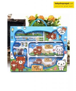 Cartoon Stationery Gift Box for Kids &ndash; School Gift Set in Assorted Colors-2