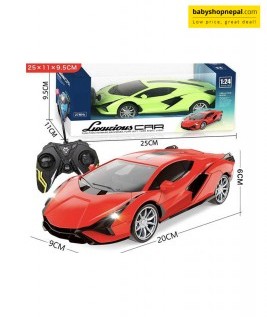 1:24 Scale Remote Control Car Toys 4 - Channel Rechargeable RC Drift Car for Kids, Luxuzious Remote Car 4