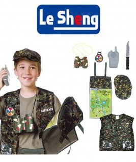 Military Army Dress For Kids-2