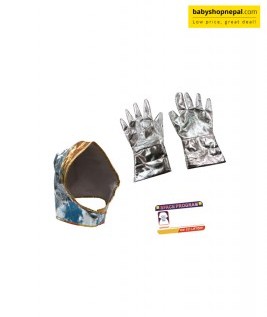 Spacesuit Cap With Gloves and Employees Card