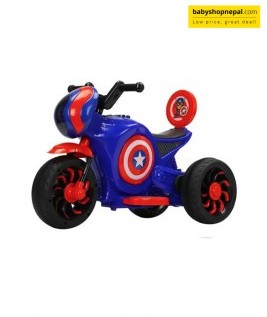 Captain America Motorcycle, Kids Electric Motorbike, Kids Ride On Bike-1