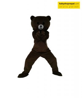 Brown Bear Mascot-2